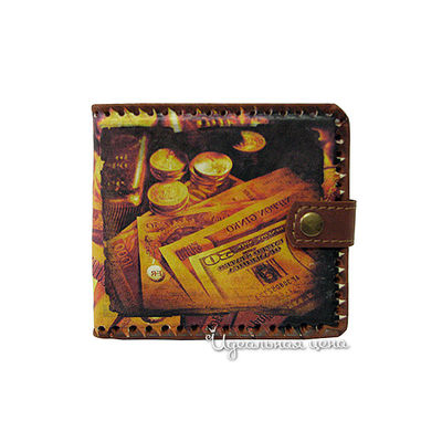 Кошелек Кажан, цвет цвет темно-коричневый