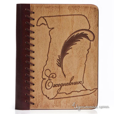 Ежедневник Кажан, цвет цвет коричневый