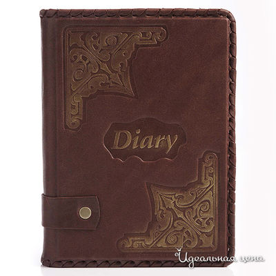 Ежедневник Кажан, цвет цвет темно-коричневый