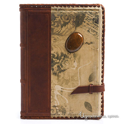 Ежедневник Кажан, цвет цвет коричневый / белый