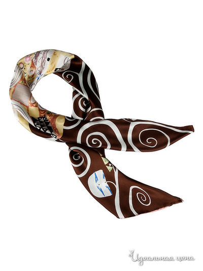 Платок Sabellino, цвет цвет коричневый
