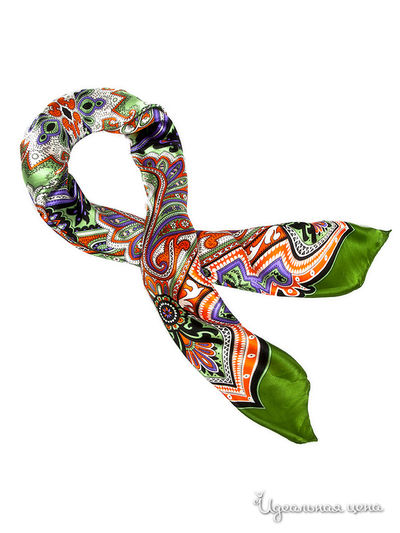 Платок Sabellino, цвет цвет зеленый