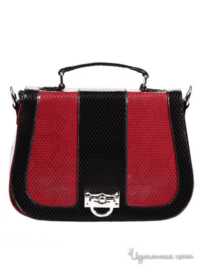 Сумка Sabellino, цвет цвет рубиновый / черный