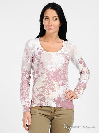 Джемпер GAS, цвет цвет розовый / белый