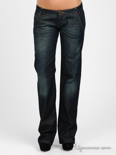 Джинсы GAS, цвет цвет сине-зеленый