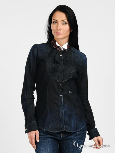 Блуза GAS, цвет цвет темно-синий