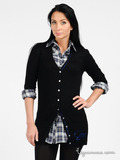 Кардиган GAS, цвет цвет черный