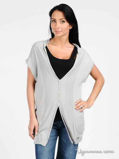 Кардиган GAS, цвет цвет светло-серый