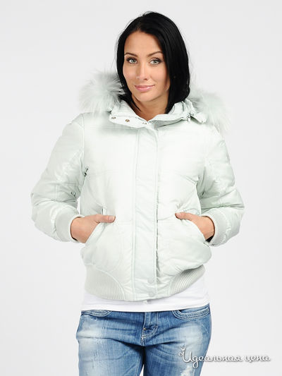 Пуховик GAS, цвет цвет серо-голубой