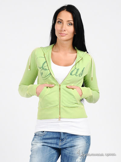 Толстовка GAS, цвет цвет салатовый