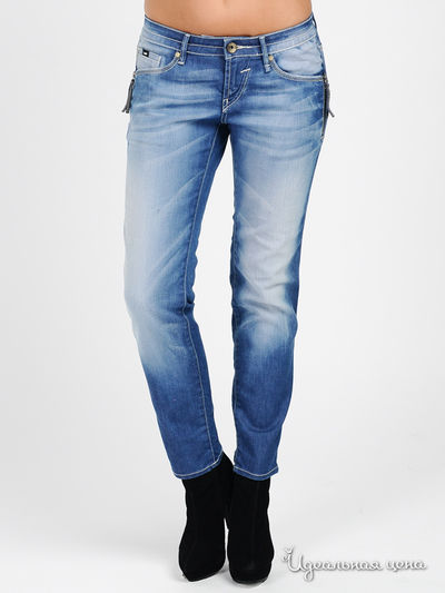Джинсы GAS, цвет цвет голубой