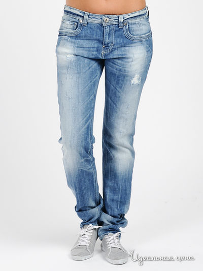 Джинсы GAS, цвет цвет голубой