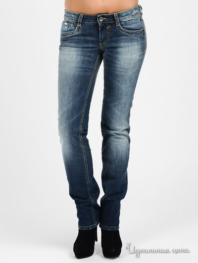 Джинсы GAS, цвет цвет голубой