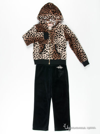 Костюм VDP club gym couture, цвет принт леопард