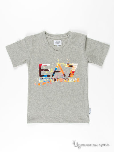 Футболка Armani Junior, цвет цвет серый