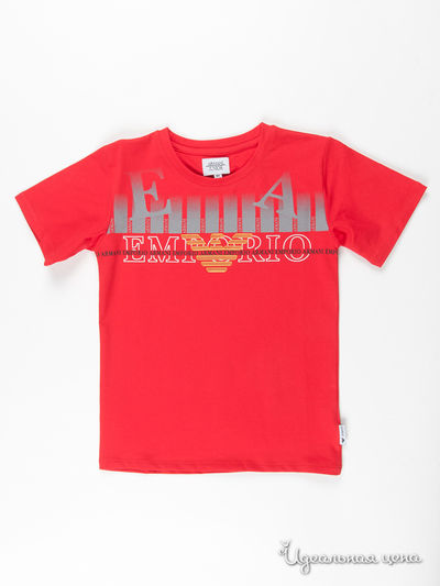 Футболка Armani Junior, цвет цвет красный