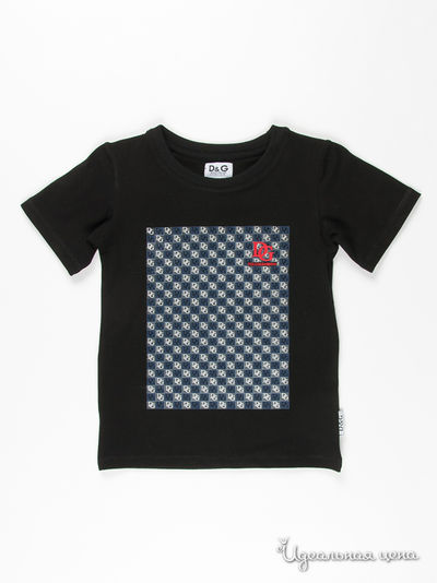 Футболка Dolce&Gabbana junior, цвет цвет черный