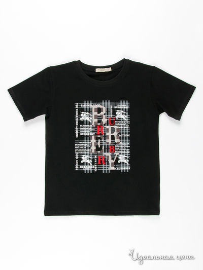 Футболка Burberry, цвет цвет черный