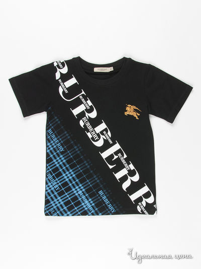 Футболка Burberry, цвет цвет черный