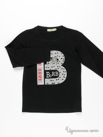 Лонгслив Burberry, цвет цвет черный