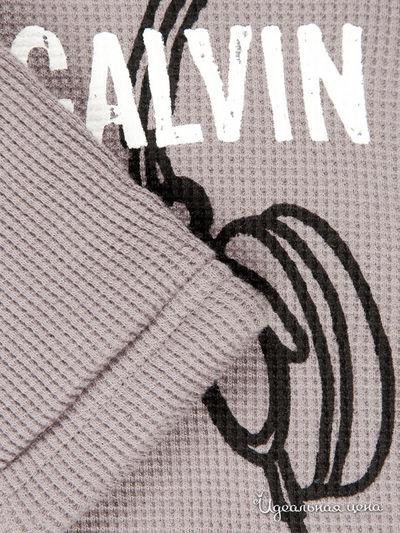 Лонгслив Calvin Klein Jeans для мальчика, цвет серый