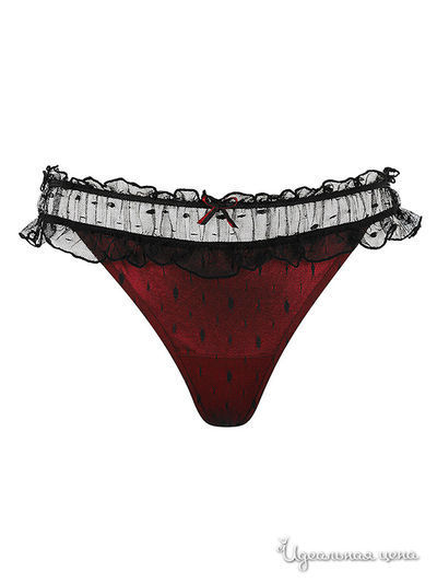 Трусы Charmante, цвет цвет красный / черный