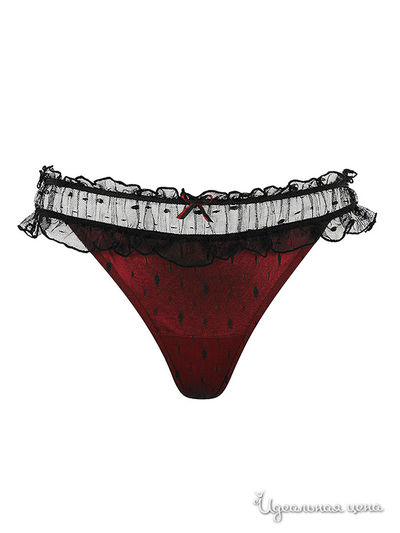 Трусы Charmante, цвет цвет красный / черный