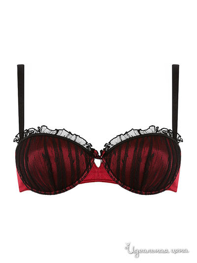 Бюстгальтер Charmante, цвет цвет красный / черный
