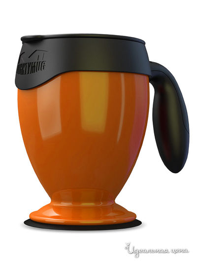 Кружка MIGHTY MUG, цвет цвет оранжевый