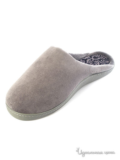Тапочки Isotoner, цвет цвет серый