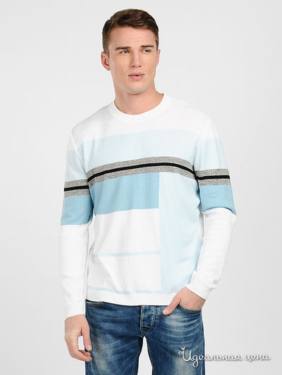 Джемпер Folgore, цвет цвет белый / небесно-голубой