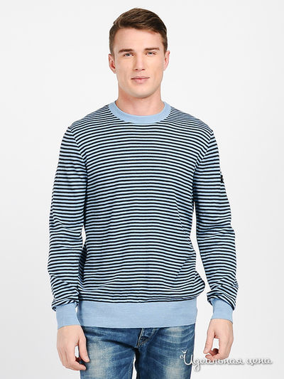 Джемпер Folgore, цвет цвет голубой / темно-серый