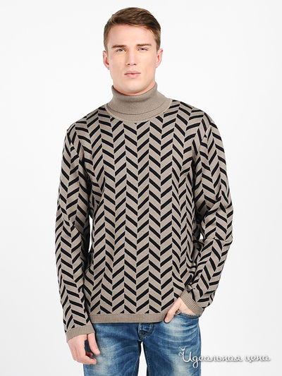 Джемпер Folgore, цвет цвет бежевый / черный