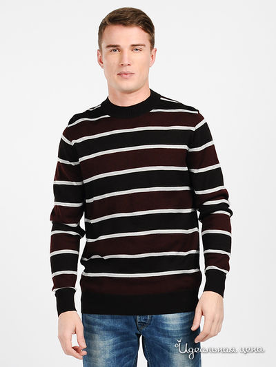 Джемпер Folgore, цвет цвет бордовый / черный