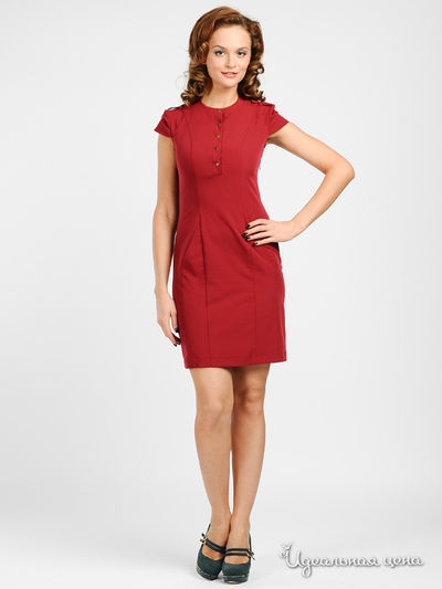 Платье Capriz, цвет цвет вишневый