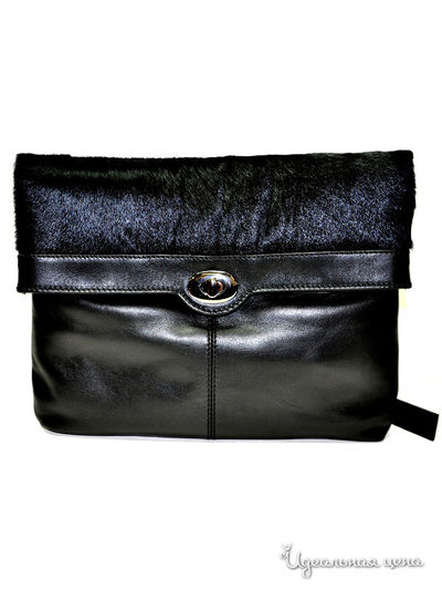 Клатч Puntotres, цвет цвет черный