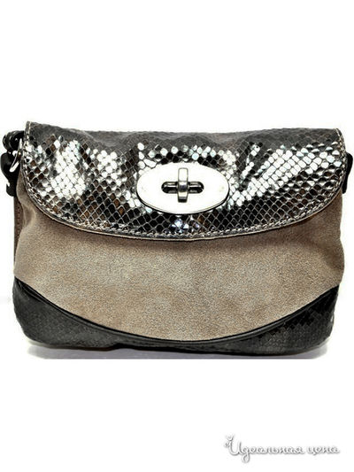 Сумка Puntotres, цвет цвет бежевый