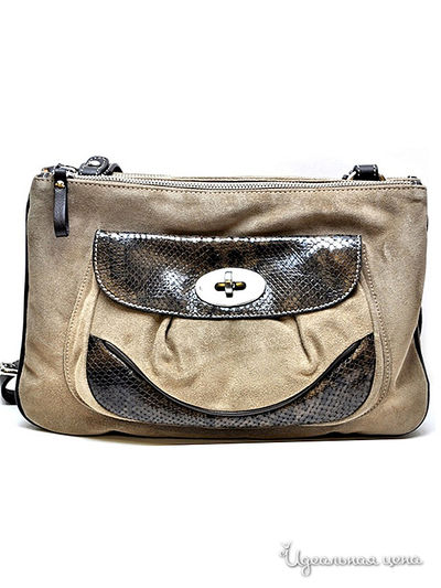 Сумка Puntotres, цвет цвет бежевый