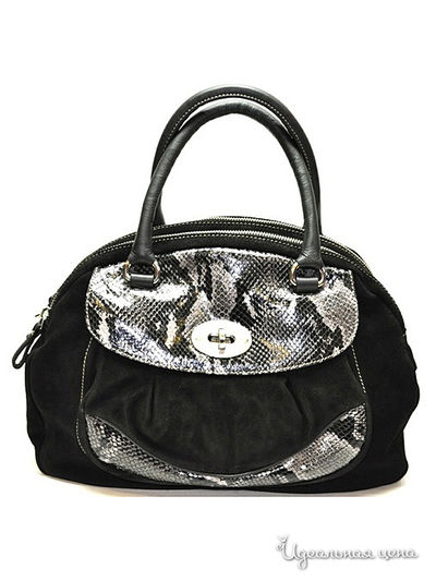 Сумка Puntotres, цвет цвет черный