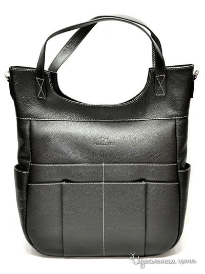 Сумка Puntotres, цвет цвет темно-коричневый