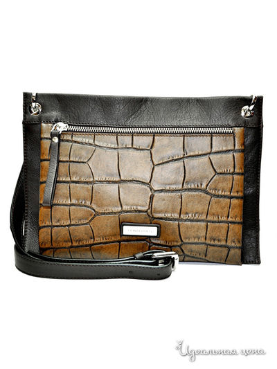 Сумка Puntotres, цвет цвет коричневый