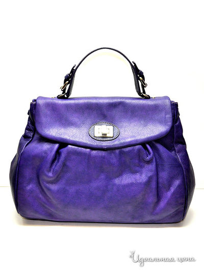 Сумка Puntotres, цвет цвет лиловый