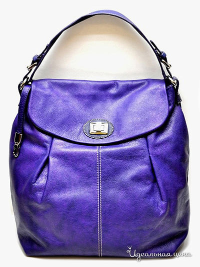 Сумка Puntotres, цвет цвет лиловый