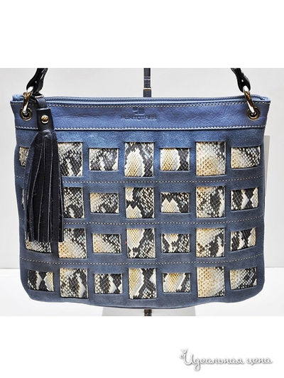 Сумка Puntotres, цвет цвет синий