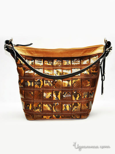 Сумка Puntotres, цвет цвет коричневый