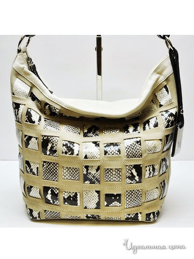 Сумка Puntotres, цвет цвет бежевый