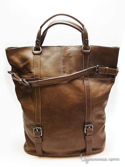 Сумка Puntotres, цвет цвет коричневый