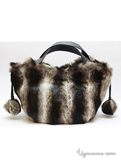 Сумка Puntotres, цвет цвет черный / серый