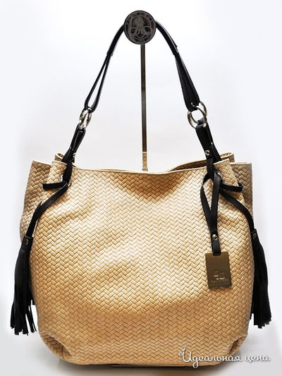 Сумка Puntotres, цвет цвет бежевый