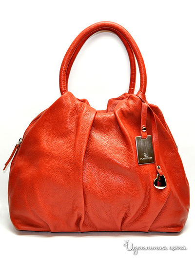 Сумка Puntotres, цвет цвет коралловый